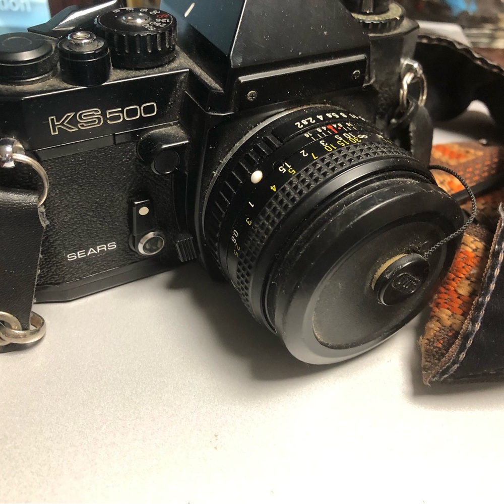 Sears KS500 Vintage Black Camera